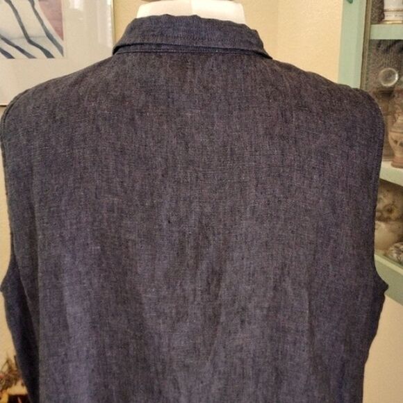 Garnet Hill Linen Shift - Picture 5 of 9